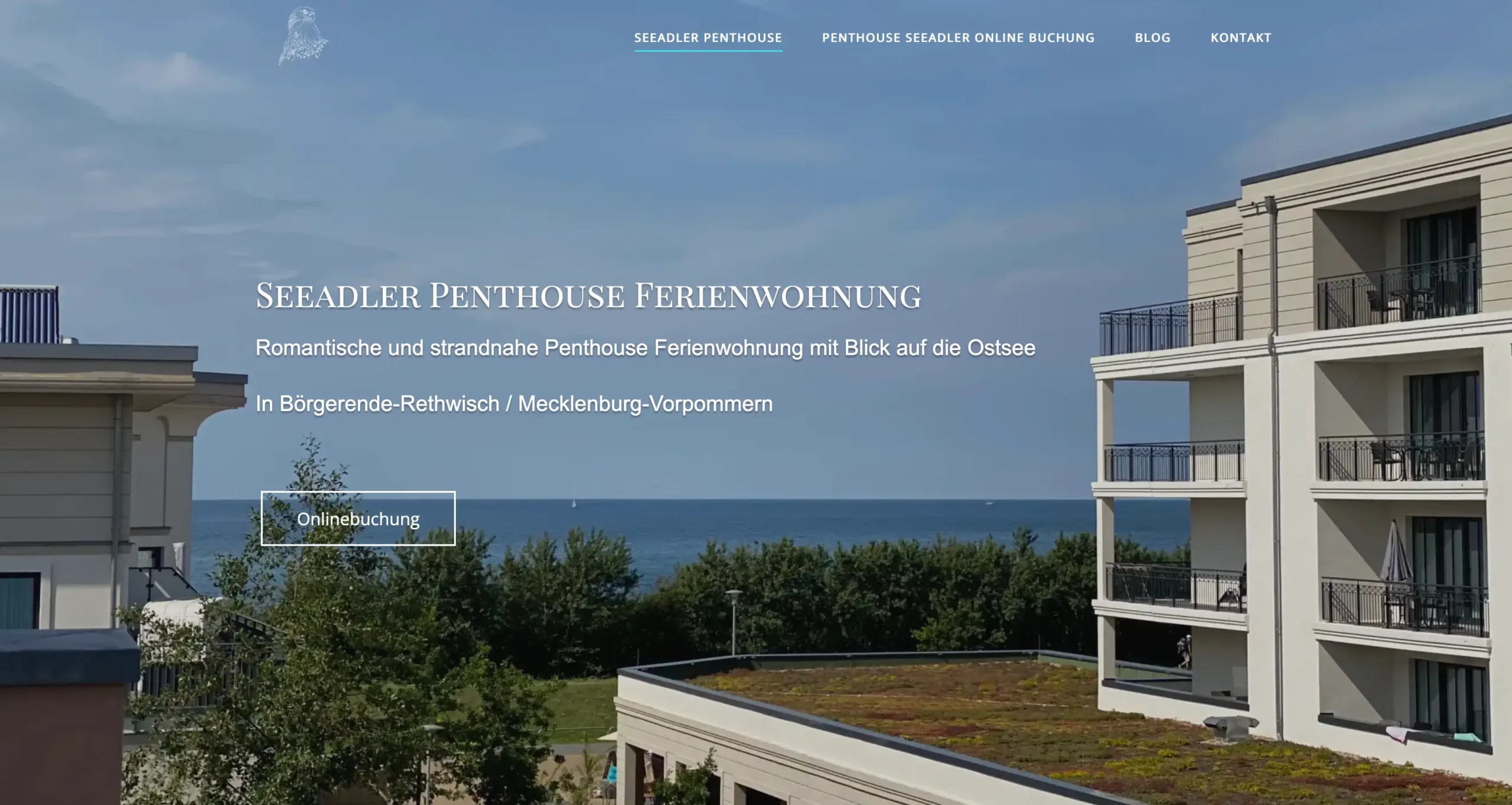 ostseeurlaub-Seeadler.de Romantisches Penthouse